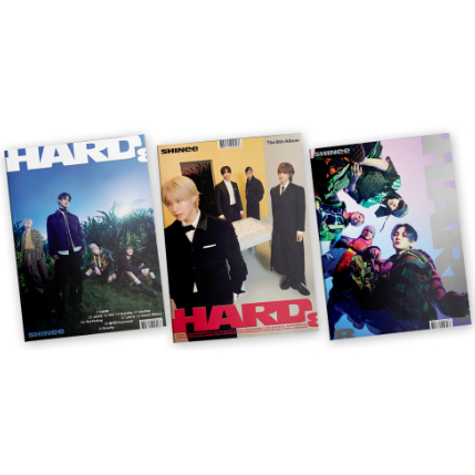 SHINEE - [ HARD ] 8TH Album (PHOTOBOOK Ver.) | Shopee Brasil