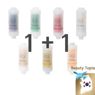 1+1 Bareun soo Vitamina Filtro Chuveiro Cloro / Filtro Para Chuveiro / chuveiro com filtro / Filtro de chuveiro / filtro de cloro para chuveiro