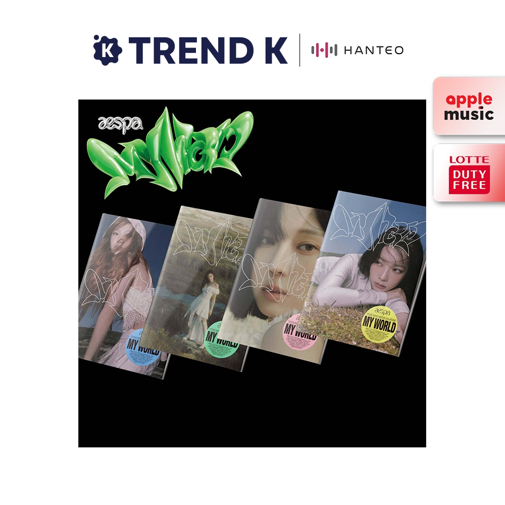 (Site POB) AESPA - 3rd Mini Album [MY WORLD] (Intro Ver.) | Shopee Brasil