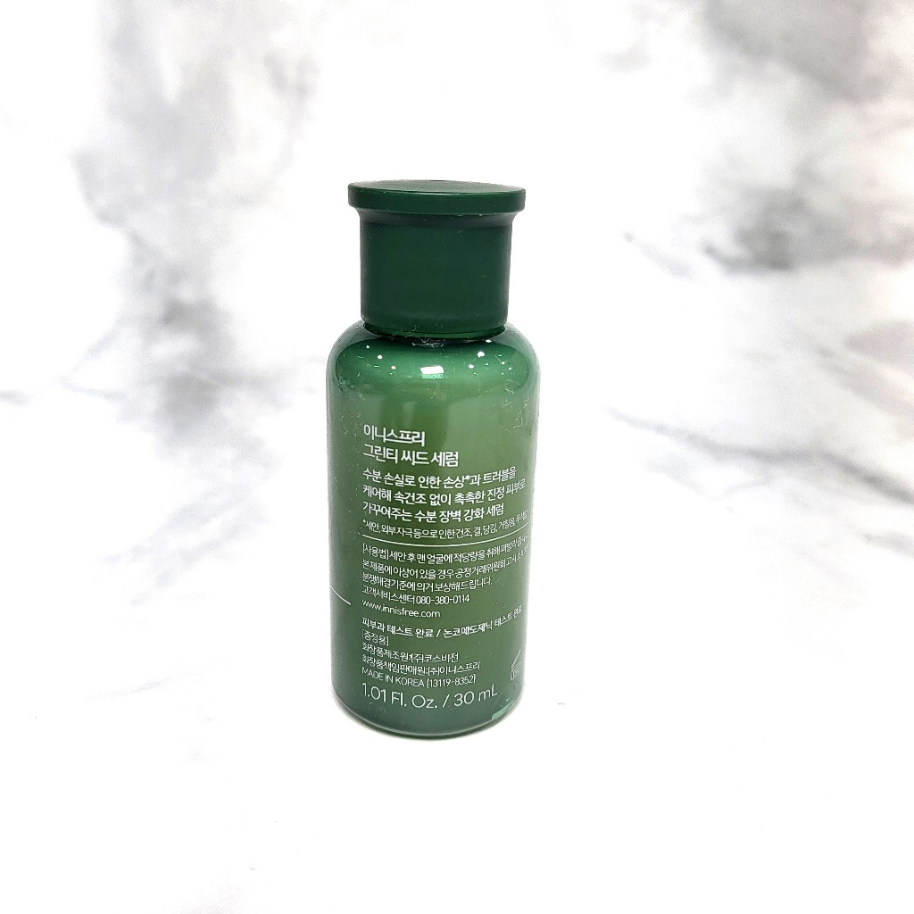 innisfree green tea seed serum 30ml | Shopee Brasil