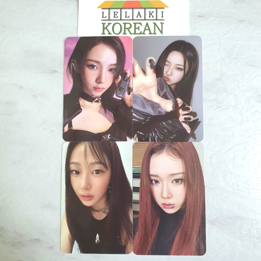 (Oficial) aespa-4o Mini Álbum Drama (Giant Ver) Photocard