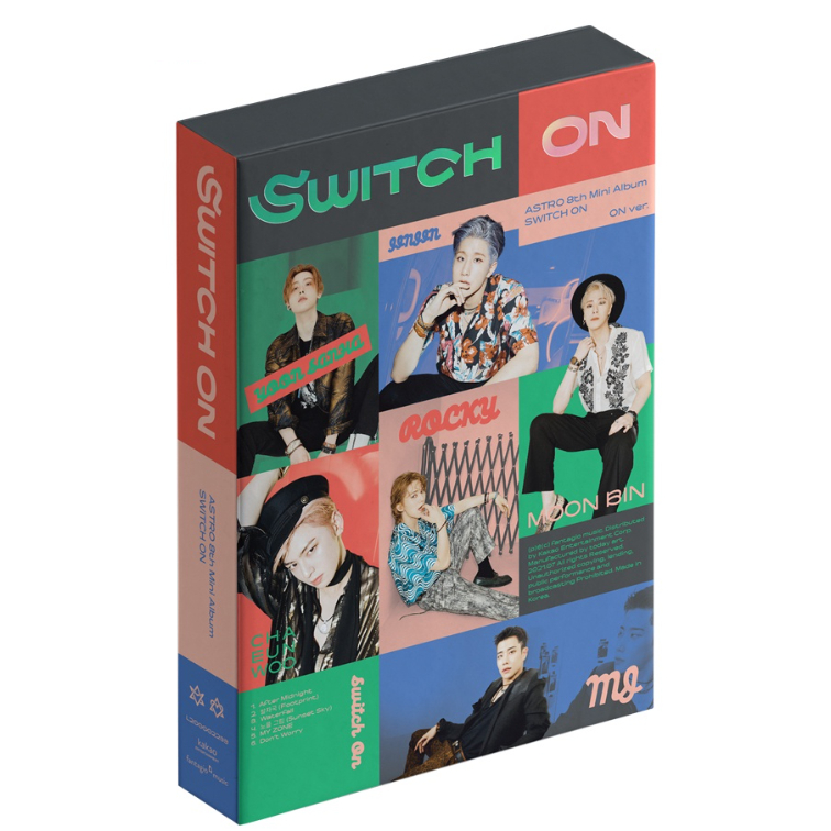 ASTRO - [ SWITCH ON ] 8TH Mini Album | Shopee Brasil