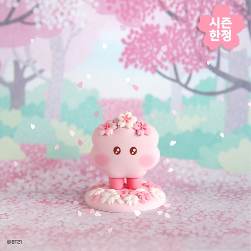BT21 Figura [Cherry Blossom] Reabastecido | Shopee Brasil