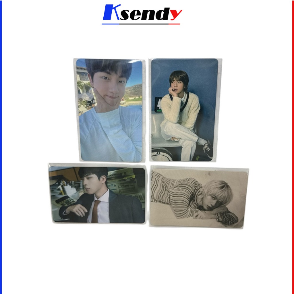 オリジナルアートJIN JIN-Conjunto De Cartão Fotográfico Oficial Feliz 4EA | Shopee Brasil