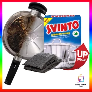 [SVINTO] Folha De Limpeza De Lã De Aço Com Detergente 100g Sem Deixar Marcas Limpador Multiuso Tudo Em Um Esfregão Mágico Toalhetes
