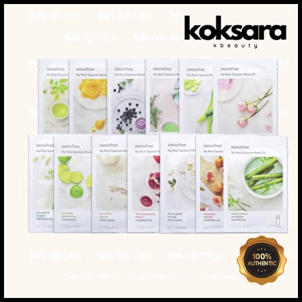 innisfree my real squeeze mask ex 1ea ( available only manuka honey exp ...