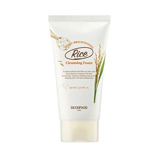 [SKINFOOD] Rice Daily Brightening Cleansing Foam 150ml