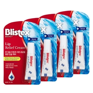 blistex lip relief cream lip balm 6ml 4 pieces