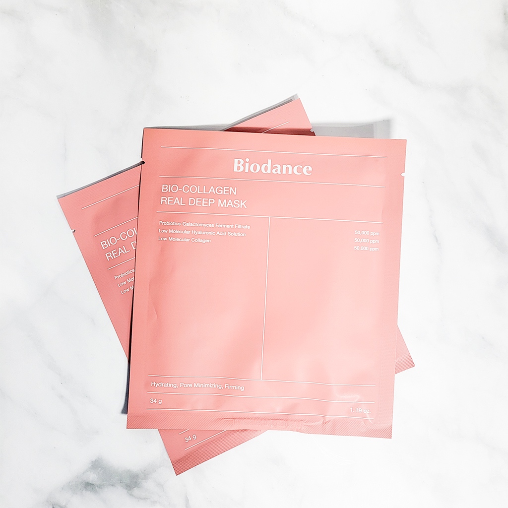 biodance bio-collagen real deep mask 1ea 34g | Shopee Brasil