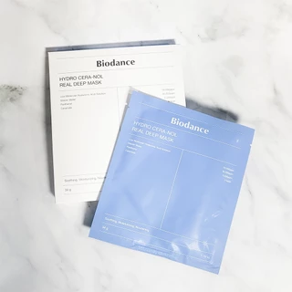 biodance hydro cera-nol real deep mask 1ea 34g