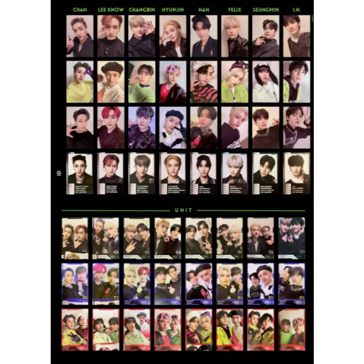 Oficial] SKZ STRAY KIDS ODDINARY MANIAC Álbum Cartão Fotográfico