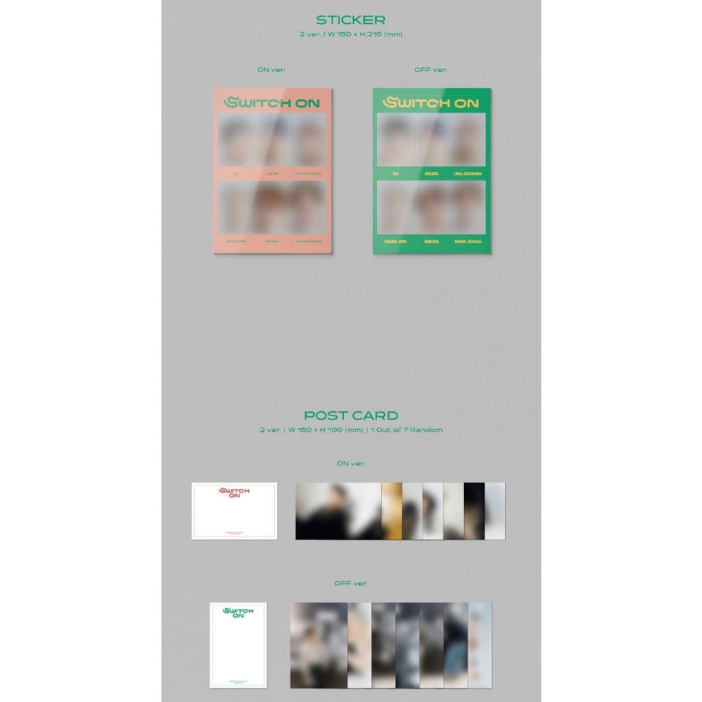 ASTRO - [ SWITCH ON ] 8TH Mini Album | Shopee Brasil