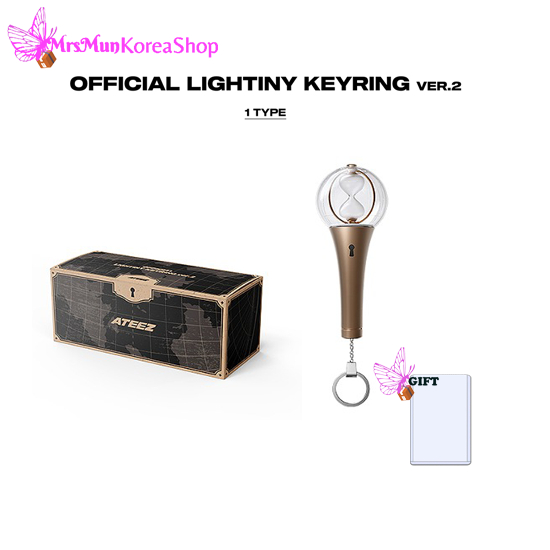 Ateez Oficial LIGHTINY KEYRING ver . 2 | Shopee Brasil