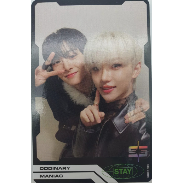 Oficial] SKZ STRAY KIDS ODDINARY MANIAC Álbum Cartão Fotográfico