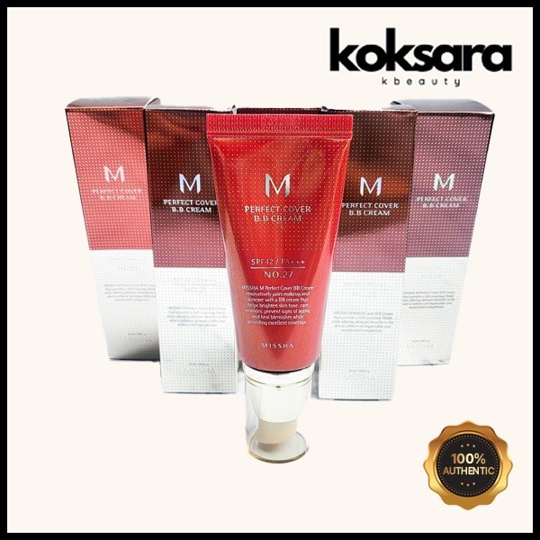 missha m perfect cover bb cream spf42 pa + + + 50ml(no.13,21,23,25,27,29,31)