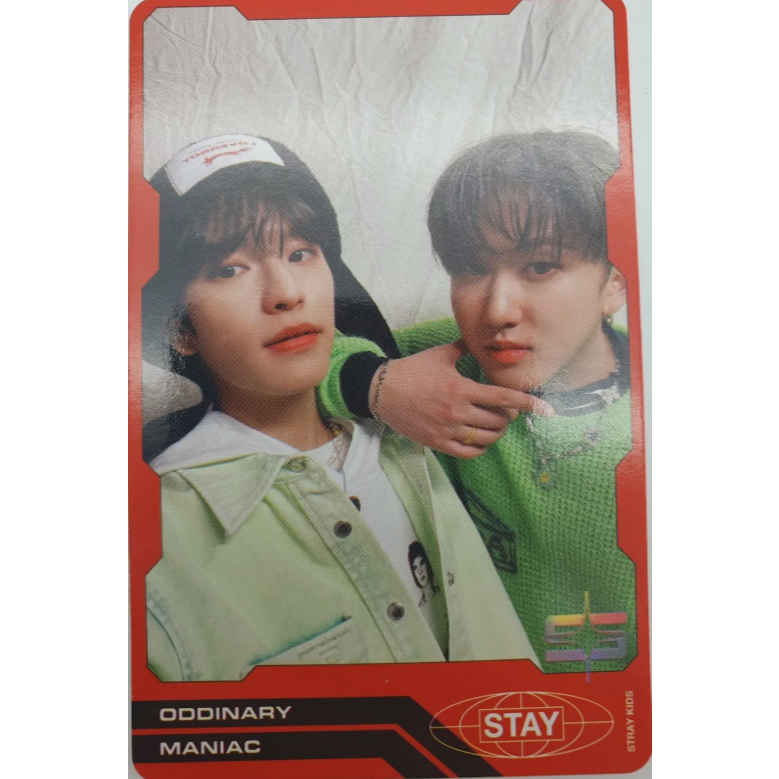Oficial] SKZ STRAY KIDS ODDINARY MANIAC Álbum Cartão Fotográfico