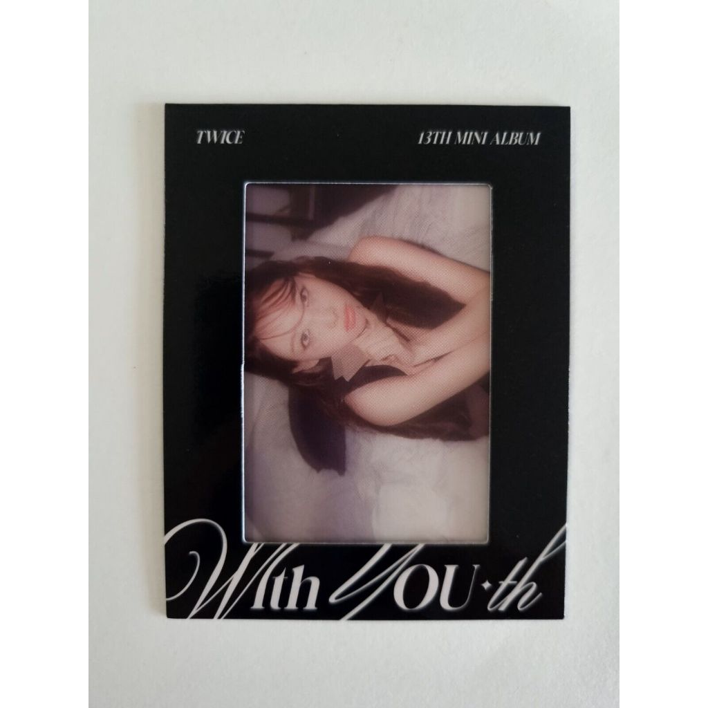 twice フォトカードホルダー NAYEON Twice Card Holder Fanmade Lovely pasta dura - Nayeon (Navely)