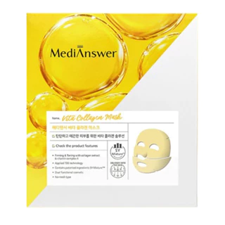 Máscara De Colágeno MediAnswer Vita 8 Pacotes