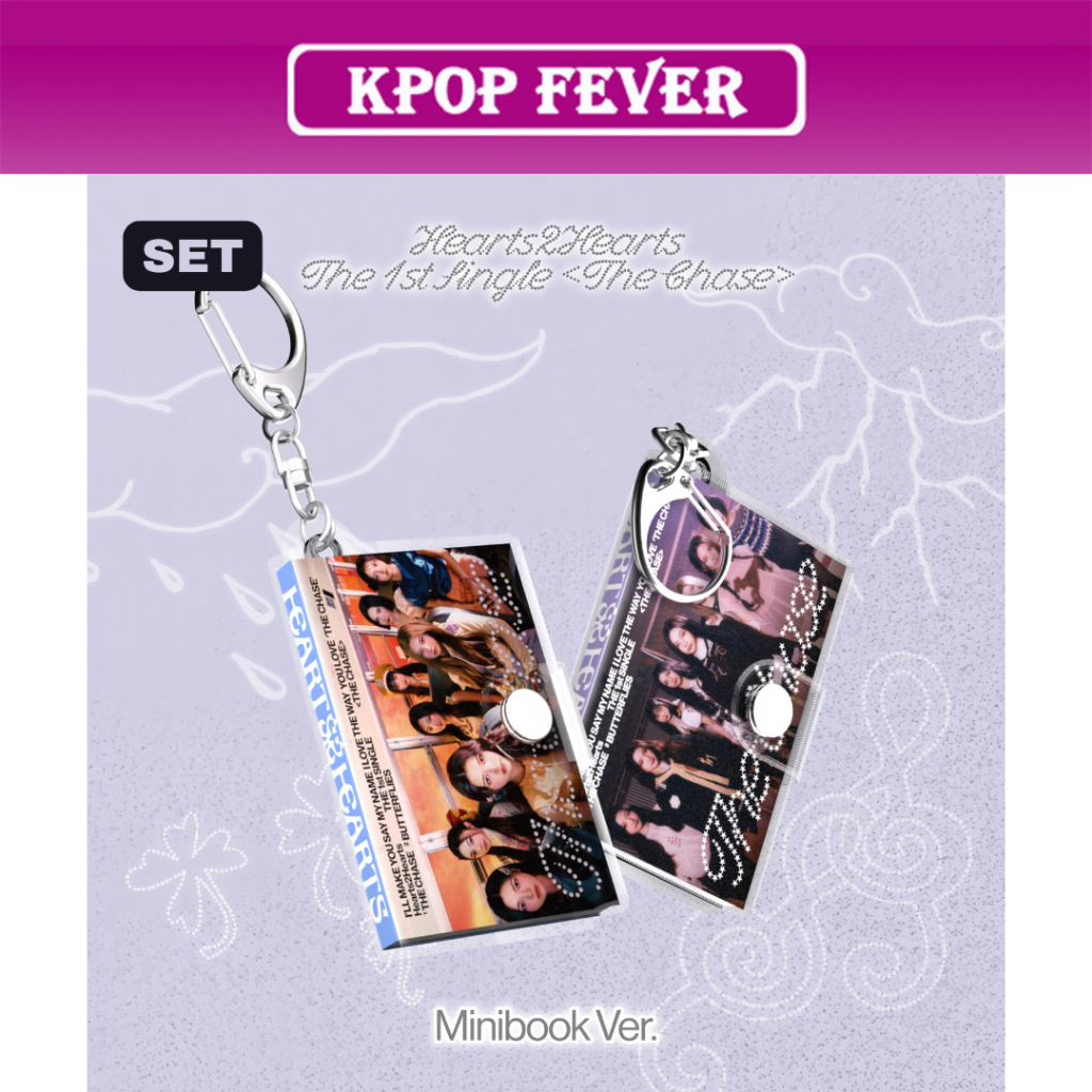 Hearts2Hearts - [ The Chase ] 1st Single Album / Mini Book