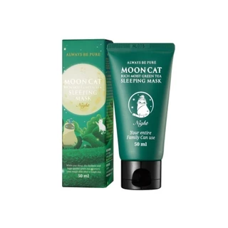 [Always be Pure] Mooncat Rich Moist GreenTea Sleeping Mask 50ml