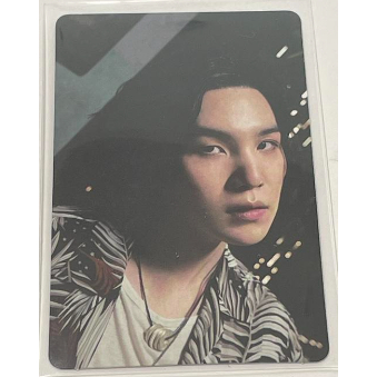 BTS SUGA | Agust D Tour'd-Day'cartão Fotográfico De Concerto Final