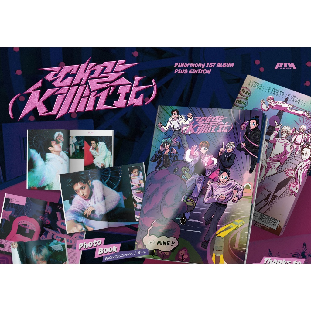 P1HARMONY - 1ST ALBUM : DDAEKKAL ( Killin' It ) ( P1US P1HARMONY - 1ST ALBUM : DDAEKKAL ( Killin' It ) ( P1US