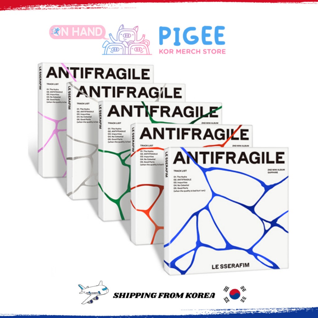 LE SSERAFIM SHOPEE 購入特典トレカ ANTIFRAGILE LE SSERAFIM - [ ANTIFRAGILE ] 2ND Mini Album (COMPACT VERSION