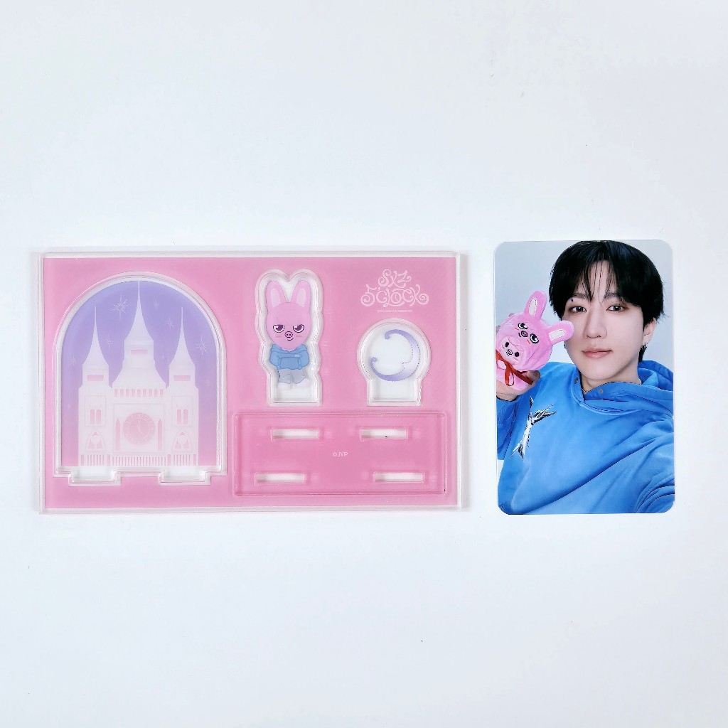 ON-HAND] STRAYKIDS 5TH FANMEETING SKZ 5'CLOCK SECRET ACRYLIC STAND