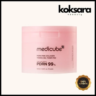 Medicube PDRN Pink Collagen Toning Gel Toner Pad em Oferta na Shopee