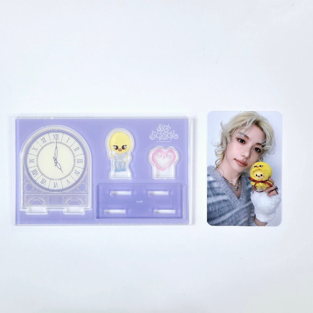 ON-HAND] STRAYKIDS 5TH FANMEETING SKZ 5'CLOCK SECRET ACRYLIC STAND