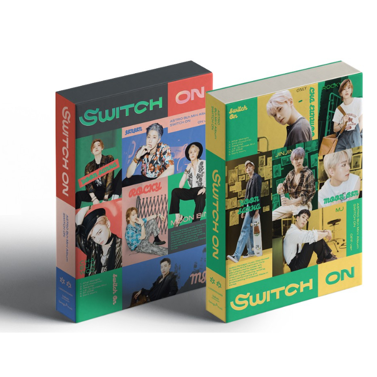 ASTRO  アルバム　セット ASTRO - [ SWITCH ON ] 8TH Mini Album | Shopee Brasil