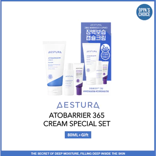 Aestura Atobarrier 365 Conjunto Especial De Creme De Cápsula (80ml + 25ml+7ml)