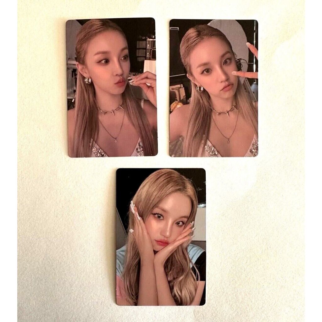 G) i-dle-idle Álbum De Calor officia photocard Miyeon Minnie