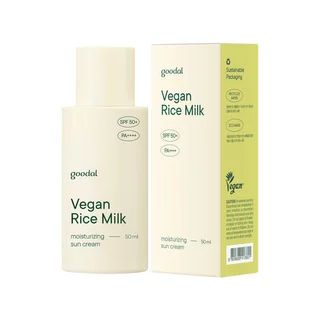 goodal vegan rice milk moisturizing sun cream 50ml