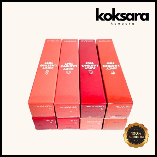 romand rom&nd juicy lasting tint 5.5g (no.6-no.33)