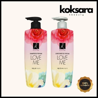 elastine love me shampoo, conditioner 600ml