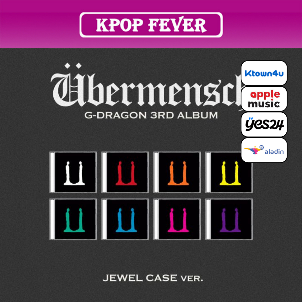 G-DRAGON - 3rd Album [ Ubermensch ]_Jewel ver em Promoção na