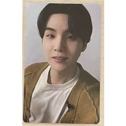BTS SUGA | Agust D Tour'd-Day'cartão Fotográfico De Concerto Final