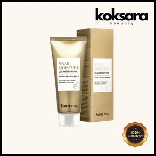 farmstay snail moisture cleansing foam 100ml