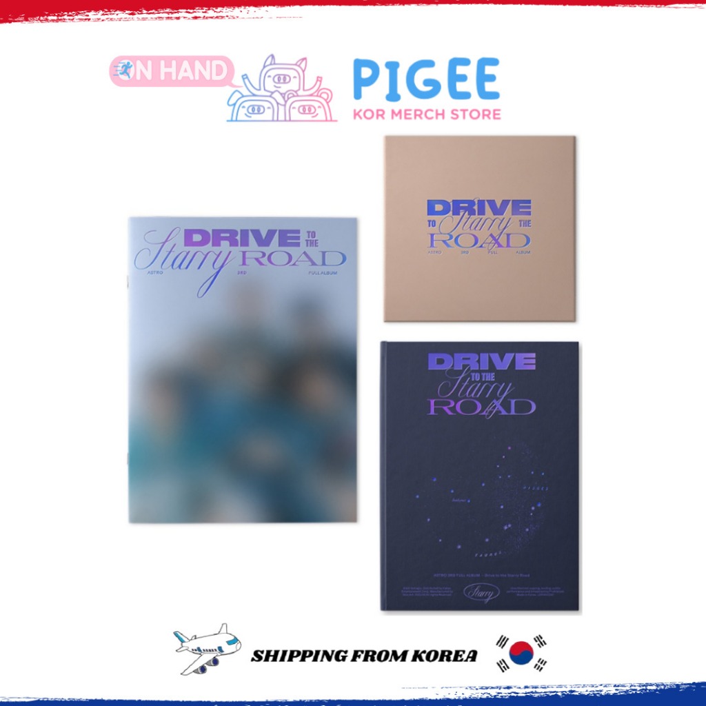 ASTRO - [ DRIVE TO STARRY ROAD ] 3RD Album | Shopee Brasil