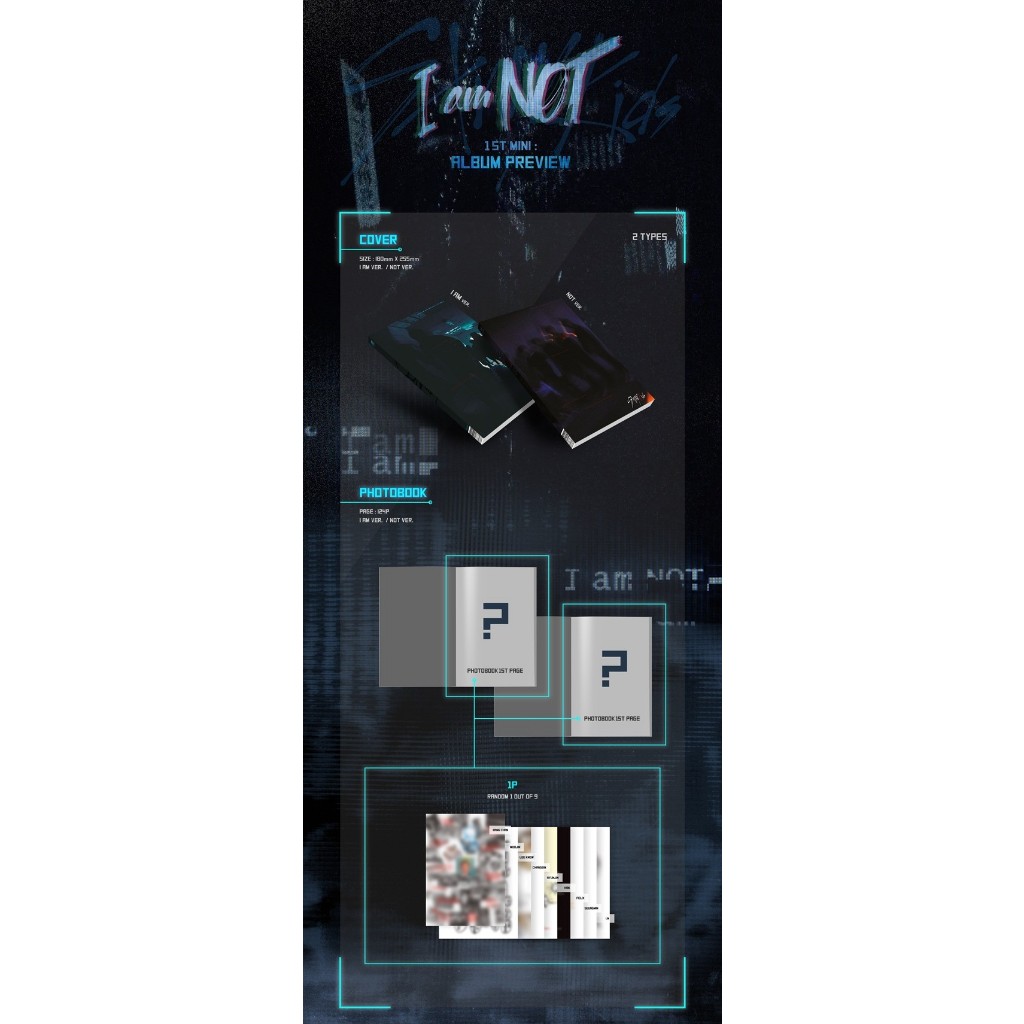 STRAYKIDS - [ I AM NOT ] 1ST Mini Album | Shopee Brasil