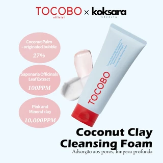 TOCOBO OFFICIAL coconut clay cleansing foam 150ml