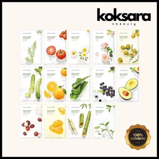 nature republic real nature mask sheet 23g em Oferta na Shopee