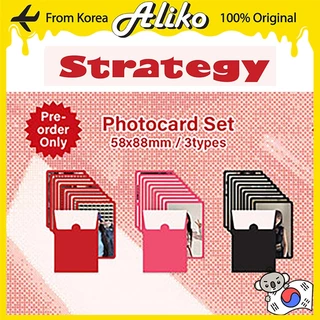 [POB ONLY] TWICE - Strategy Photocards Set