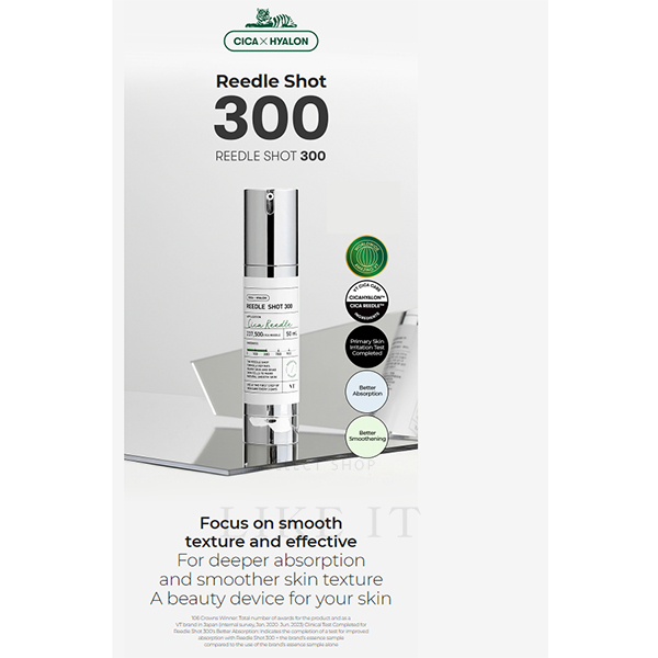 VT Cosmetics] VT Reedle Shot 300 Essence 50mL | Shipping from
