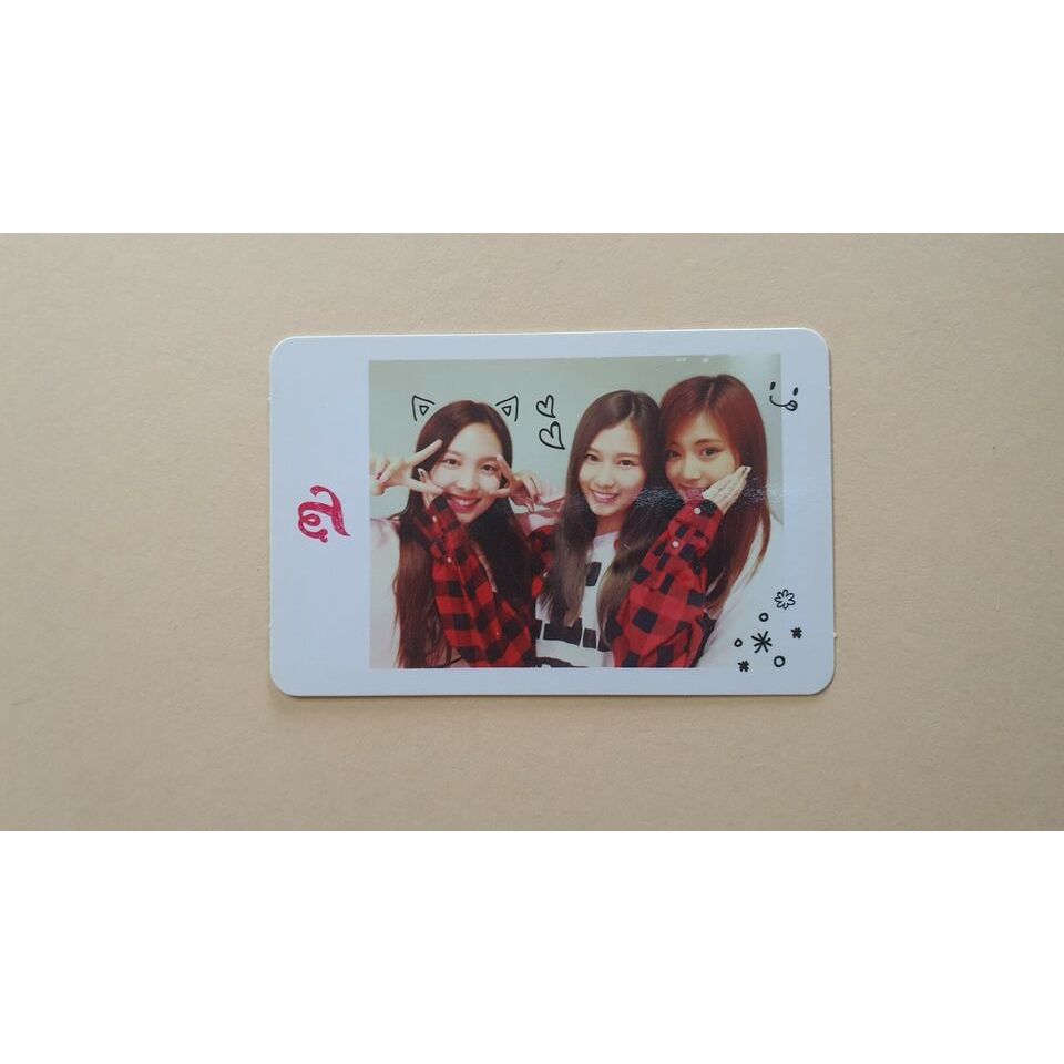 TWICE 1o mini Álbum The Story Begins Official Photocard Versão