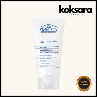 the face shop dr. belmeur daily repair foam cleanser 150ml