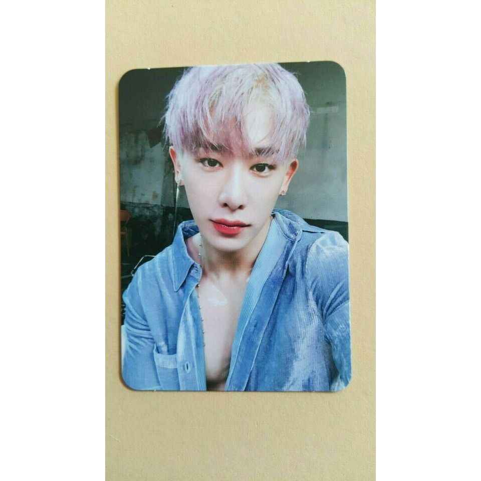 MONSTA X 7o mini Álbum FOLLOW FIND YOU Cartão Fotográfico Oficial