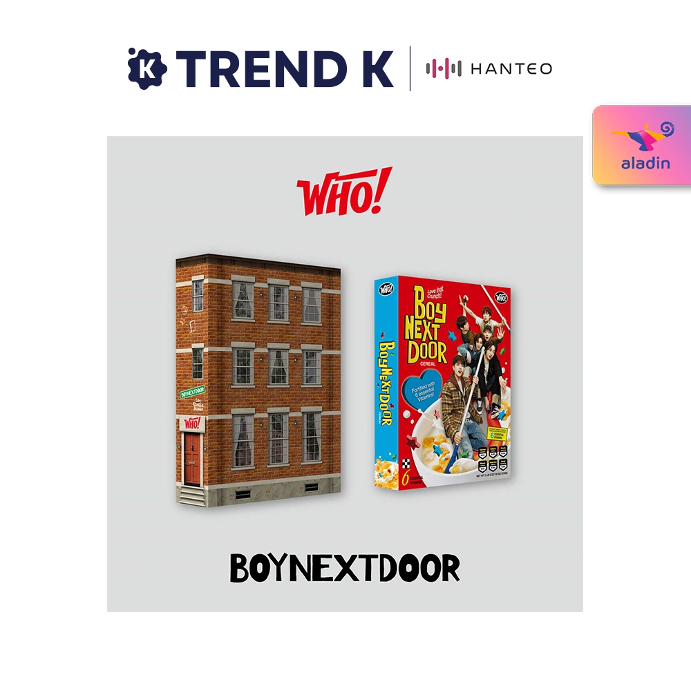 (Aladin POB) BOYNEXTDOOR - 1º Álbum Único [WHO!]