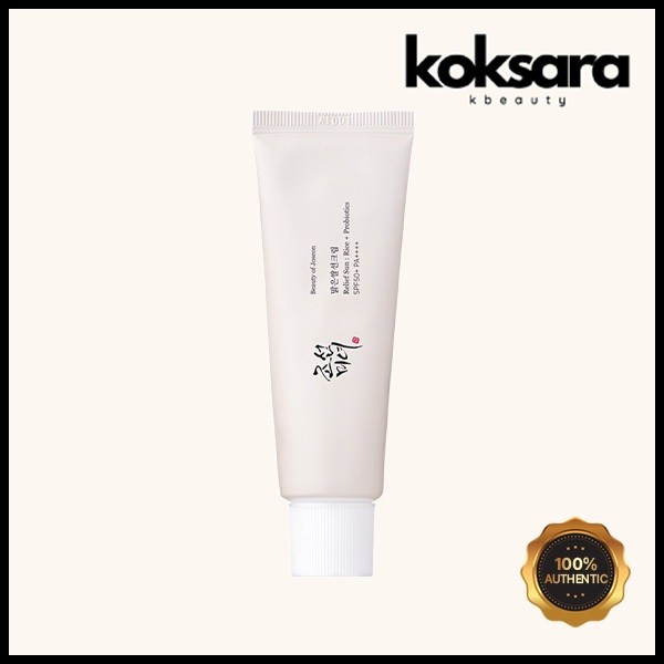 beauty of joseon relief sun rice probiotics sun cream protetor solar SPF50+ PA++ 50ml